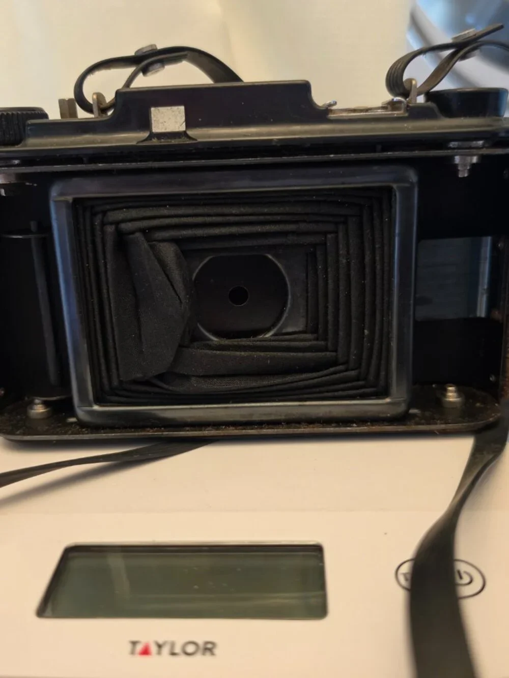 Pho-Tak Foldex 20 Vintage Folding Film Camera Untested